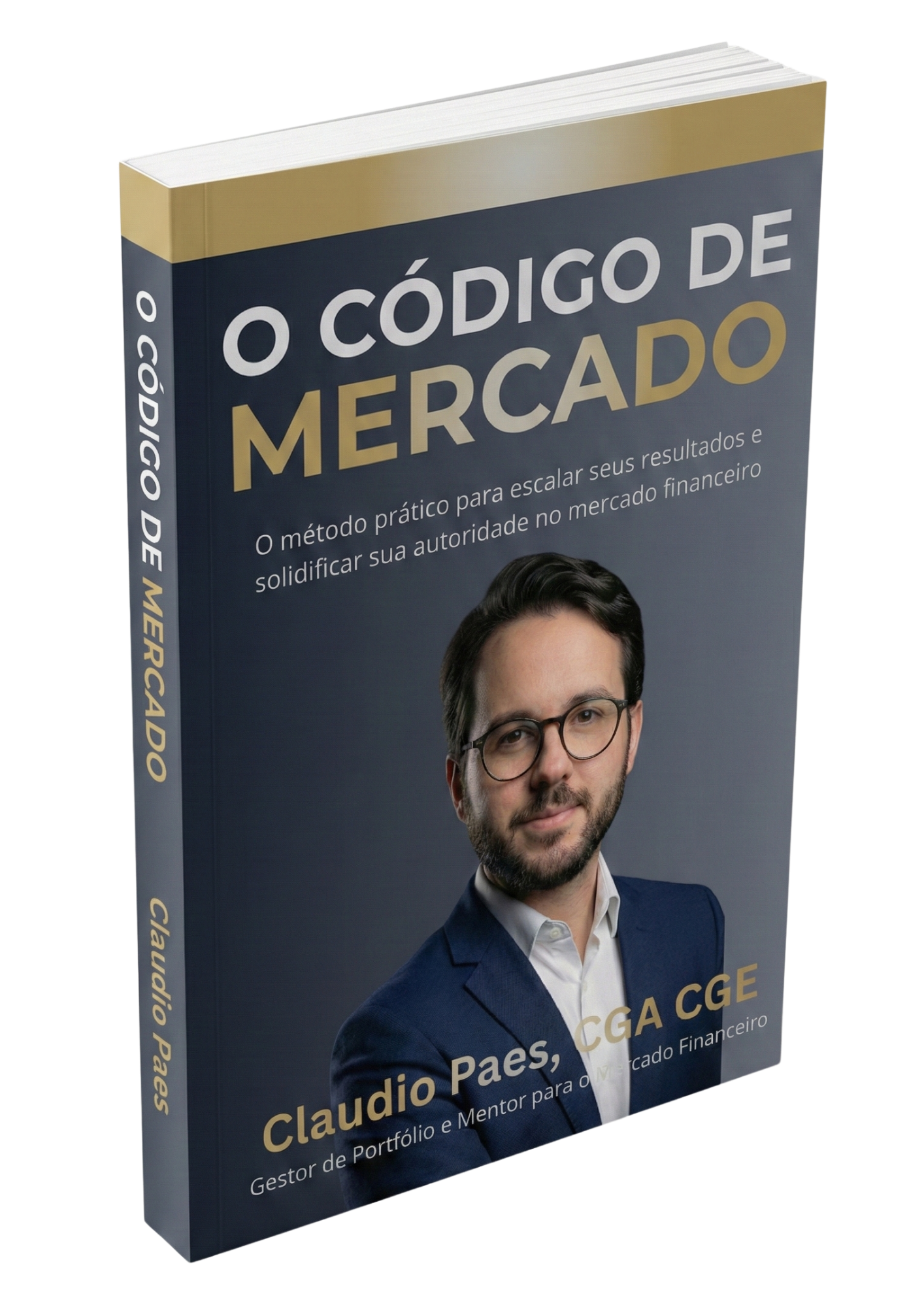 Capa do Livro Claudio Paes